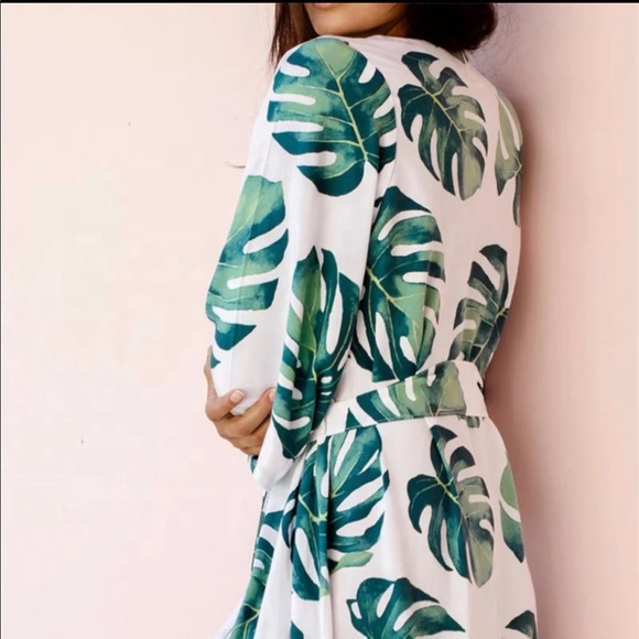 New! Bohemian floral leaf 🍃 swim cover up - Picture 2 of 6